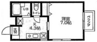 ベルグ追浜の物件間取画像